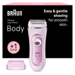 BRAUN Silkpil Lady Shaver + 1 lisosa, LS5100, roosa (194075)