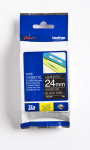 BROTHER Kleeplint TZe-355, 24 mm x 8 m, valge mustal alusel (TZE355)