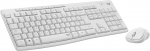 LOGITECH MK295 klaviatuur ja hiir, valge (920-009830)