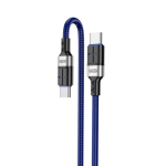 iKaku KSC-696 PD60W kiirelaadimise andmekabel Type-C Type-C 1,2m Sinine