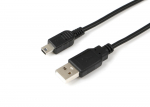 MicroConnect USB A - Mini USB B 5P 10m M-M 28/1P 24/2C 48X0.12ALMG