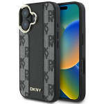DKNY DKHMP16SPCPCPVSLK iPhone 16 6.1" tarna/must kvakaaneline korpus ruuduline muster Magsafe