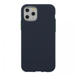 Mocco Pehme kreemjas silikoontagakaas Samsung Galaxy S21 Plus Dark Blue jaoks