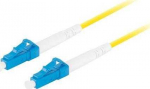 LANBERG FIBER optiline patchkaabel SM LC/UPC-LC/UPC SIMPLEX LSZH 3,0 mm 1 m kollane