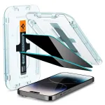 Spigen Glass EZ Fit Privacy 2-pack - iPhone 14 Pro