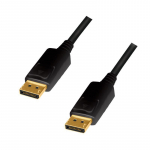 Logilink DisplayPort-kabel, DP/M DP/M, 4K/60Hz, CCS, must, 5m