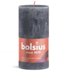 bolsius Candel Rustik 6.8x13cm Sinikivivrv