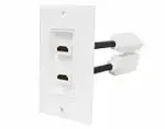 Goobay Pistik, HDMI seinamontaa 2 pistikut