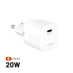 Fixed Mini USB-C reisilaadija 20W, valge