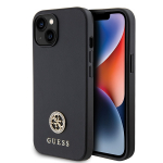 GUESS GUHCP15MPS4DGPK iPhone 15 Plus / 14 Plus 6.7" tarny/must hardcase Strass Metal Logo