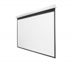 Grandview Recessed ceiling screen with RF control, Matte white