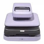 HTVRONT Auto 2 Digit Heat Transfer Press (Purple)