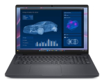 DELL Pro Max 16 MC16255 Copilot+ PC AMD Ryzen AI 7 PRO 450 Mobiilne tja 40,6 cm (16) WUXGA 32 GB LPDDR5x-SDRAM 1 TB SSD NVIDIA RTX PRO 1000 Blackwell Wi-Fi 7 (802.11be) Windows 11 Pro Must Nordic