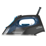 BLACK+DECKER Steam Iron 2600W Blue