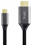 TRUST Video kabel Calyx USB-C mees - HDMI mees 2m Ultra HD 4K