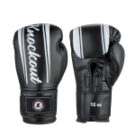 Knockout Drago Poksikindad must, valge 8oz