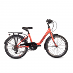 SCOOL Laste jalgratas S'COOL chiX, 20" Korall/Tume Punane