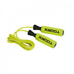 Jump rope TOORX Jump Rope with Soft Grips, yellow