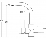 Mixer AquaSanita 2663-202