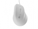 NATEC Vertikaalne hiir CRAKE 2 PRO 128000DPI optiline valge