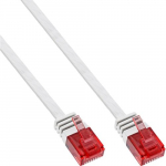 InLine Uldketas U/UTP Cat.6 Gigabitti valge 2m