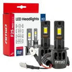Amio LED-tuled Seeria F25 PRO MUST FULL CANBUS H3 68W 12V 24V -04718