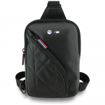 BMW Torebka na telefon Carbon Portfell ja Metallist Logo Risti le Keha Kott must