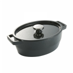Boiler 5.8L PYREX oval cast iron|33cm|grey