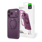 AmazingThing Titan Pro Spin Lens Case iPhone 18 Pro Max telefonile koos prleva ringi ja riimuhaardikuga, MagSafe-compatible - Purpur