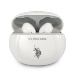U.S. Polo Assn. US Polo Bluetooth-krvaklapid USTWS1WH TWS + dokkimisjaam valge/valge
