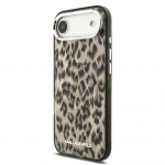 Karl Lagerfeld IML Leopard MagSafe kest iPhone'i Air-ile / pruun