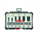 BOSCH Likeriistade komplekt 6 tk, sirge 8 mm varras - 2607017466