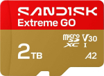 Sandisk Extreme Go MicroSD UHS-I 2TB SDSQXGN-2T00-GN6MN
