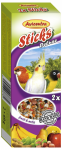 Placek Avicentra Sticks puuviljad, phklid, vikestele papagoidele, 2 x 60 g