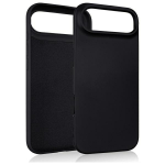 Beline IPhone 17 Air on musta silikoonist mberkidetud
