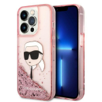 Karl Lagerfeld KLHCP14XLNKHHCP iPhone 14 Pro Max 6,7" rowy/pink hardcase Glitter Karl Head