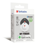 Verbatim MYF-02 My Finder Bluetooth Item Finder 2 pack B/Valge