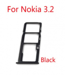 SIM card holder for Nokia 3.2 Black