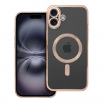 ELECTRO MAG COVER case compatible with MagSafe for IPHONE 16 Plus brown