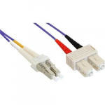 Fuj:tech InLine LC-SC, mitmemoodiline 50/125m fiiberoptiline kaabel, pikkus 3 m (88643P)