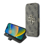 GUESS GUBKP16S4GMGBR iPhone 16 6.1" brzowy/pruun raamat 4G Metal Logo