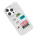 Pinit Dynamic + Spordikohver PiniPhone'i 14 Plus / 15 Plus 6.7" musta/musta mustriga 3