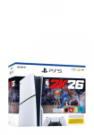 SONY PlayStation 5 SLIM Disc Edition, mis sisaldab NBA 2K26 Voucher White, 1TB, E-rahvastik
