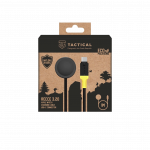 Tactical Recce 3:20 laadimiskaabel Apple Watch'ile / must/kollane