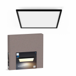 Philips Hue Aurelle kattovalaisin 39 W, 2000-6500K, 3750 lm, neli, musta XL (929003597602)
