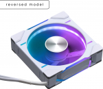 Phanteks D30-120 mberpratud huvoolu D-RGB PWM-ventilaator, valge, 120 mm (PH-F120D30R_DRGB_PWM_WT01)