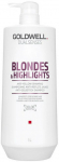 GOLDWELL Dualsenses Blondes AND Highlights Anti-kollasus ampoon 1000 ml