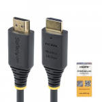 StarTech.com 1,5 meetri pikkune (4,9 jalga) premium sertifikaadiga kiirkinnitus HDMI kaabel, 4K 60Hz/1440p 144Hz, HDR10/HDCP 2.2/ARC, 18Gbps, UHD HDMI 2.0 kaabel telerile/monitorile/ekraanile, TPE mbris