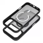 Case for iPhone 17 Pro Max / 18 Pro Max Forcell F-Protect Smoke Hybrid Premium compatible with MagSafe black