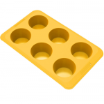 LUIGI FERRERO Prima Vanilla FR-1874P muffin vorm 6 tk